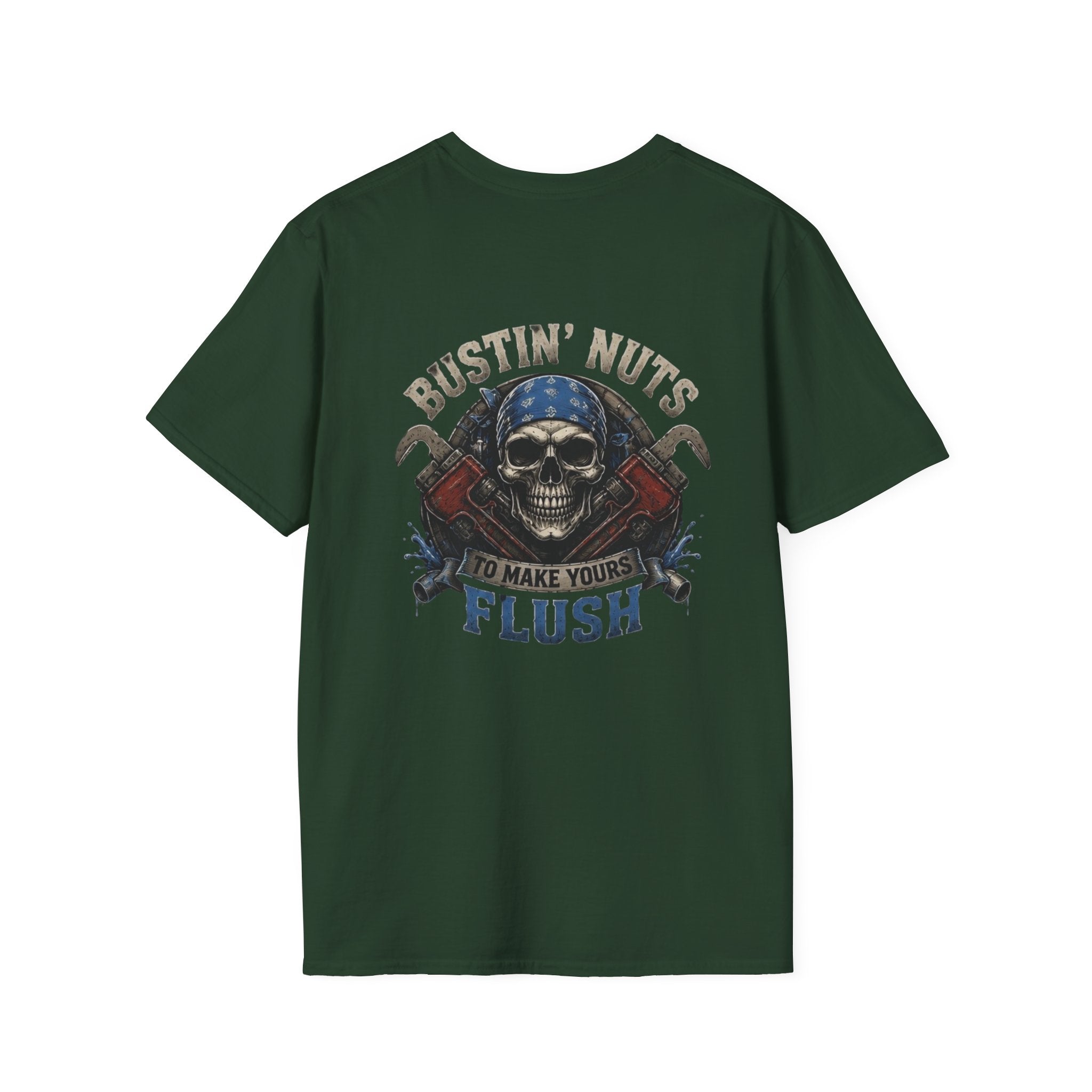 Bustin Nuts Plumbing T-Shirt