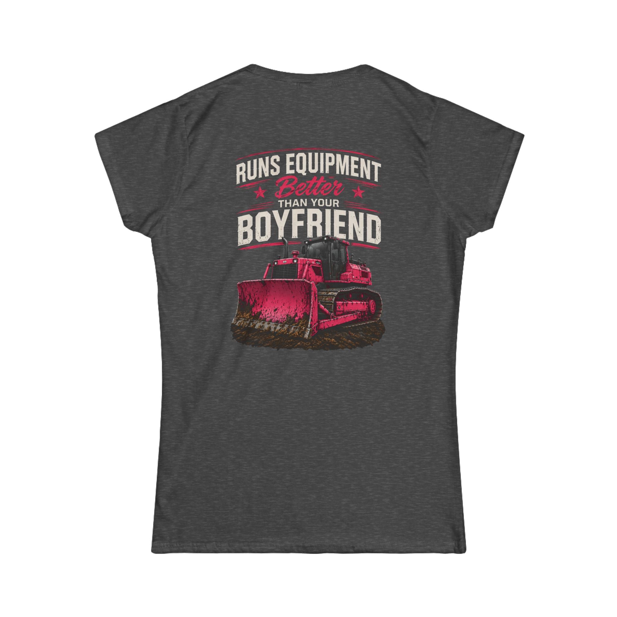 Run Equipment Better Than Your Boyfriend Women's Softstyle Tee