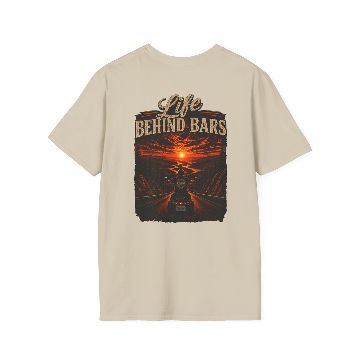 Life Behind Bars Motorcycle T-Shirt