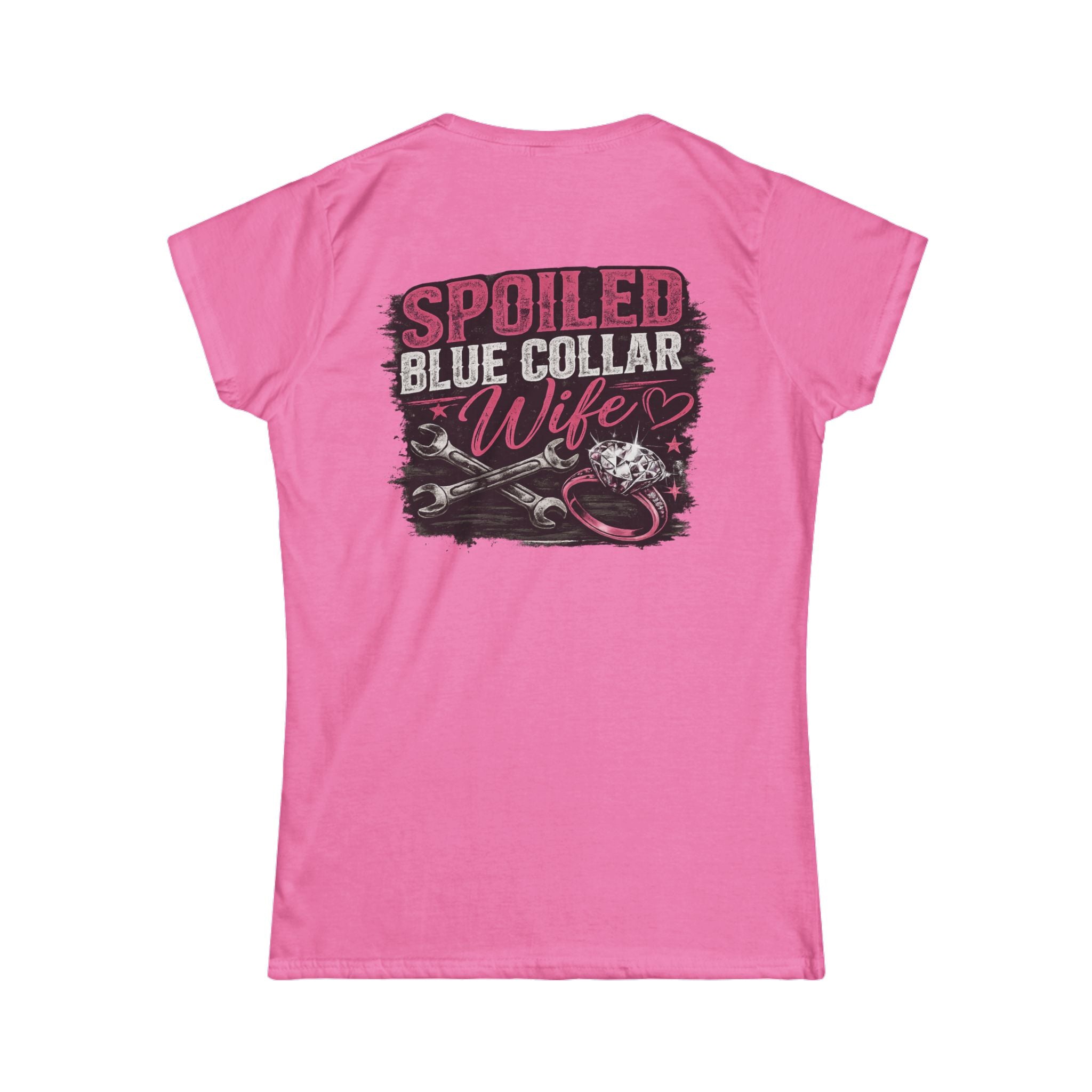 Spoiled Blue Collar Wife Softstyle Tee