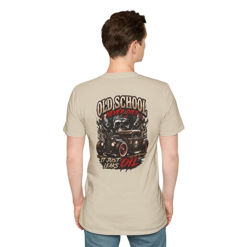 Old School Rat Rod Never Dies T-Shirt
