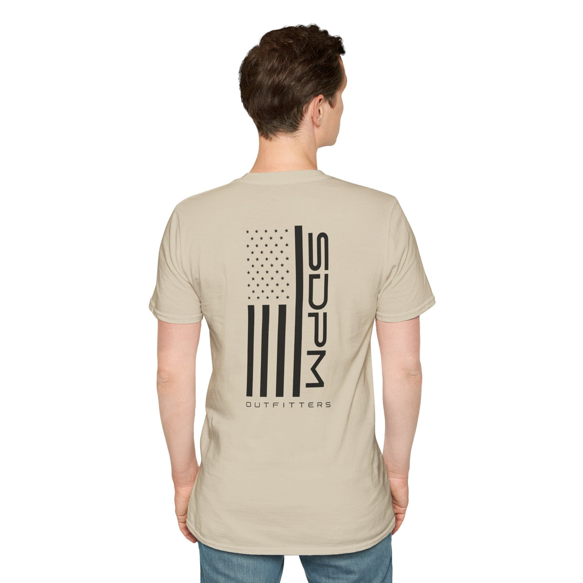 American Flag SDPM Brand T-Shirt