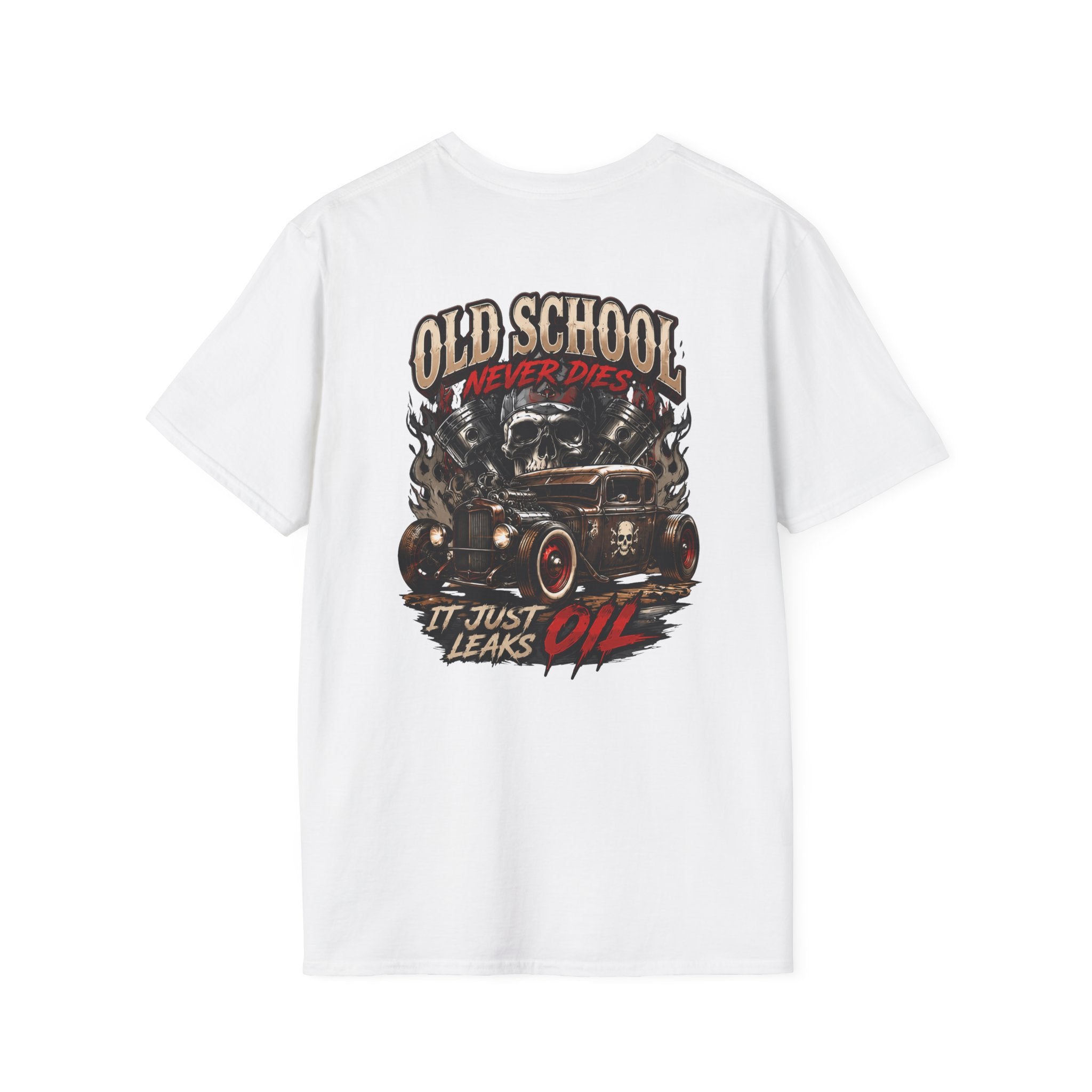Old School Rat Rod Never Dies T-Shirt