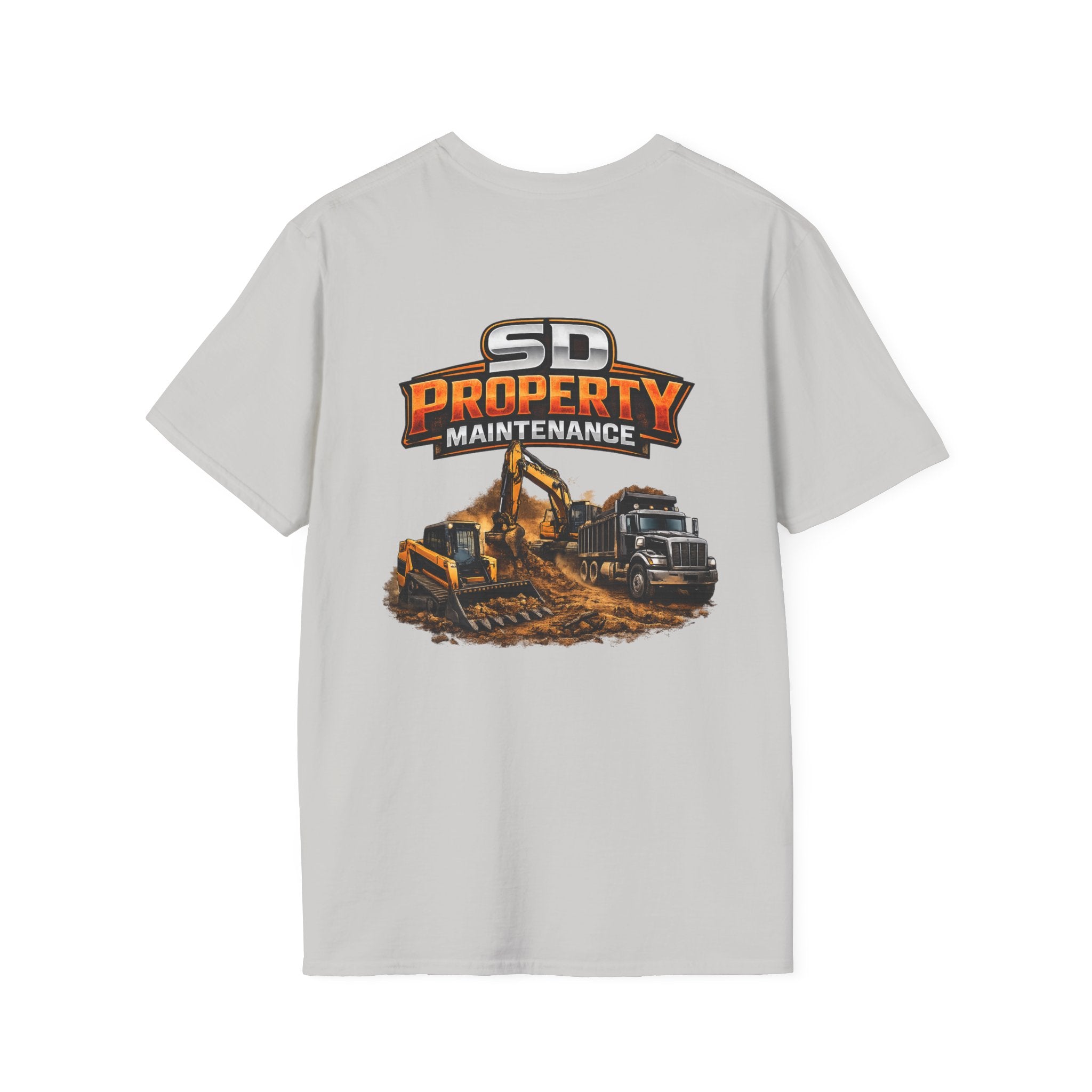 SD Property Maintenance Shirt Skid Steer Dump Truck Excavator