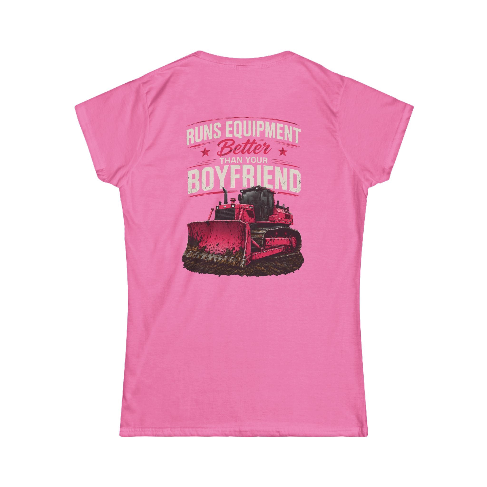 Run Equipment Better Than Your Boyfriend Women's Softstyle Tee