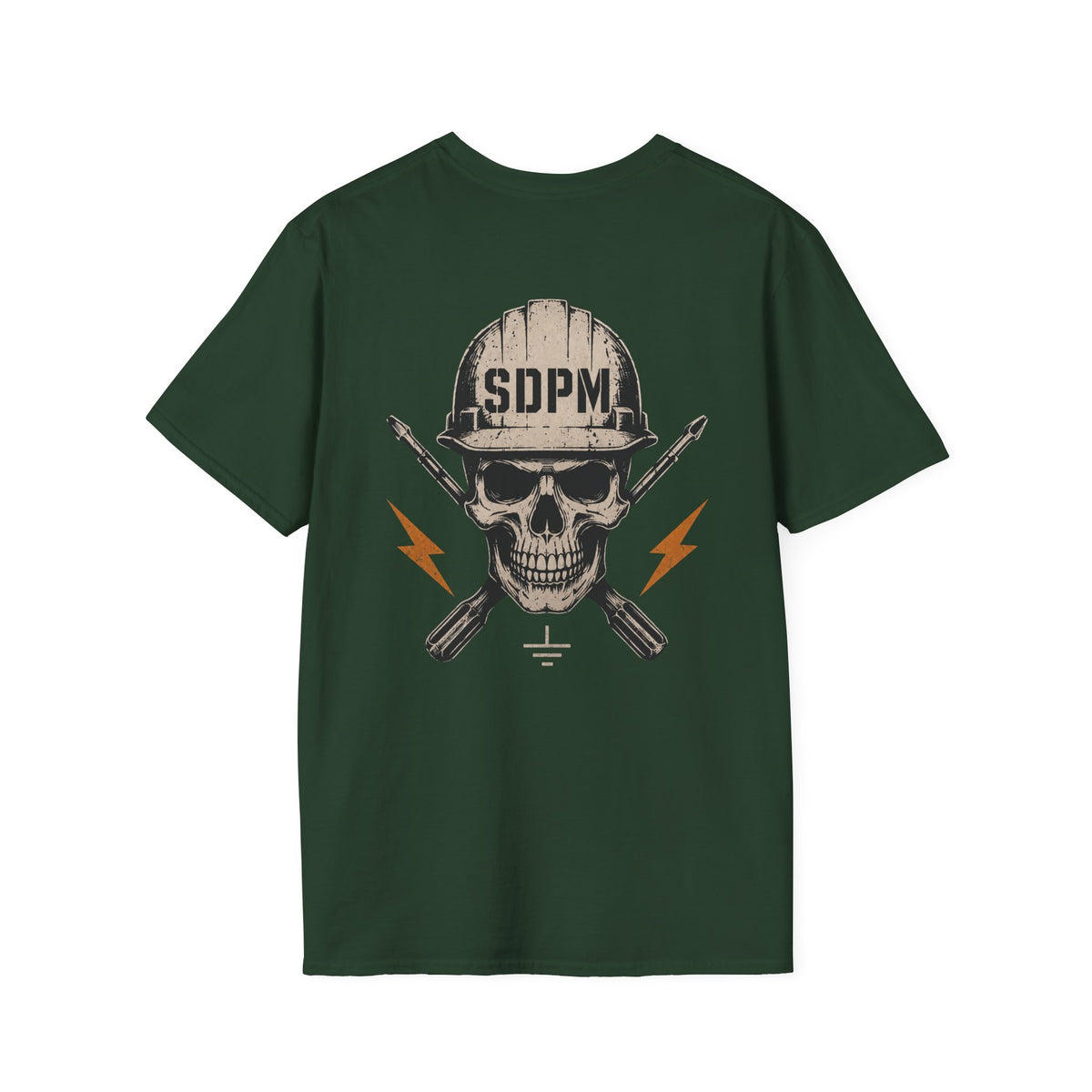 Electrician Skull T-Shirt