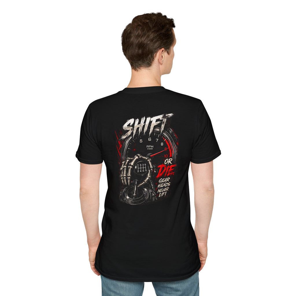 Shift or Die Gearhead Racing T-Shirt