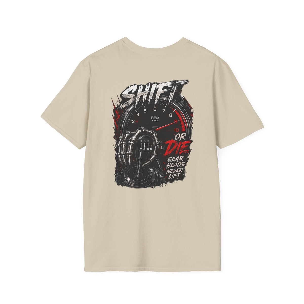 Shift or Die Gearhead Racing T-Shirt