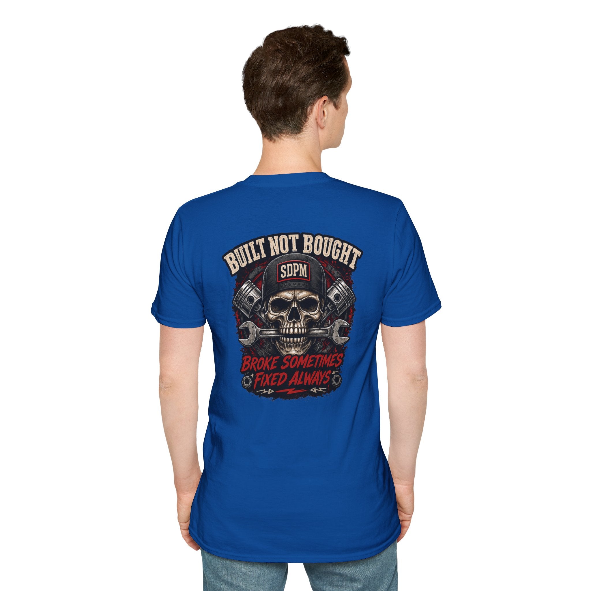 Built Not Bought Skull T-Shirt