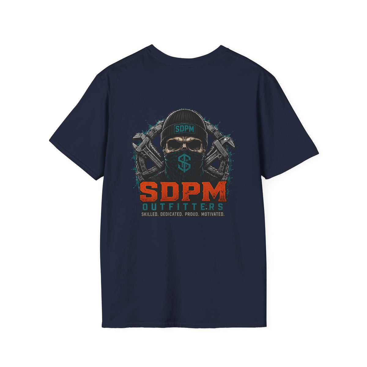 SDPM Brand Masked Skeleton T-Shirt