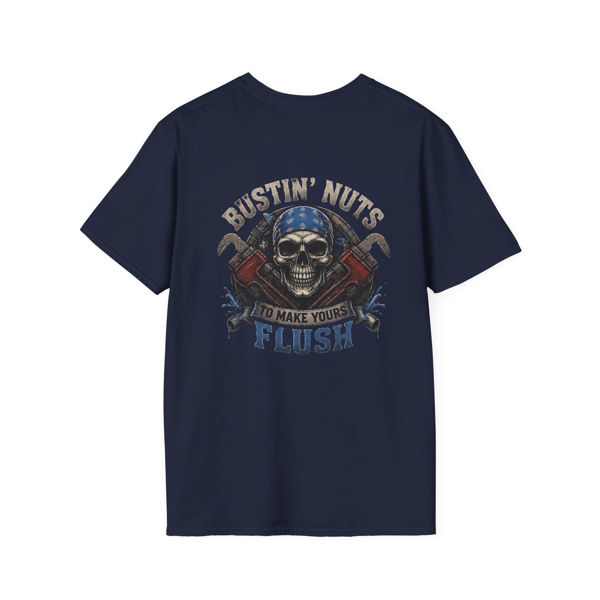 Bustin Nuts Plumbing T-Shirt