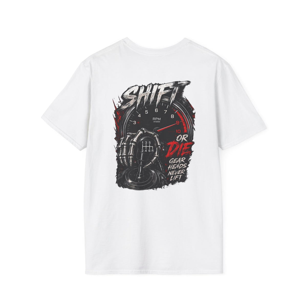 Shift or Die Gearhead Racing T-Shirt