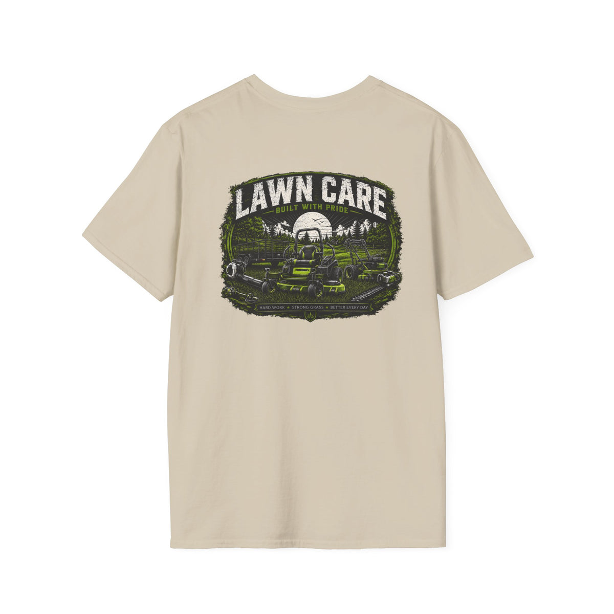 Lawn Care Built with Pride Tshirt