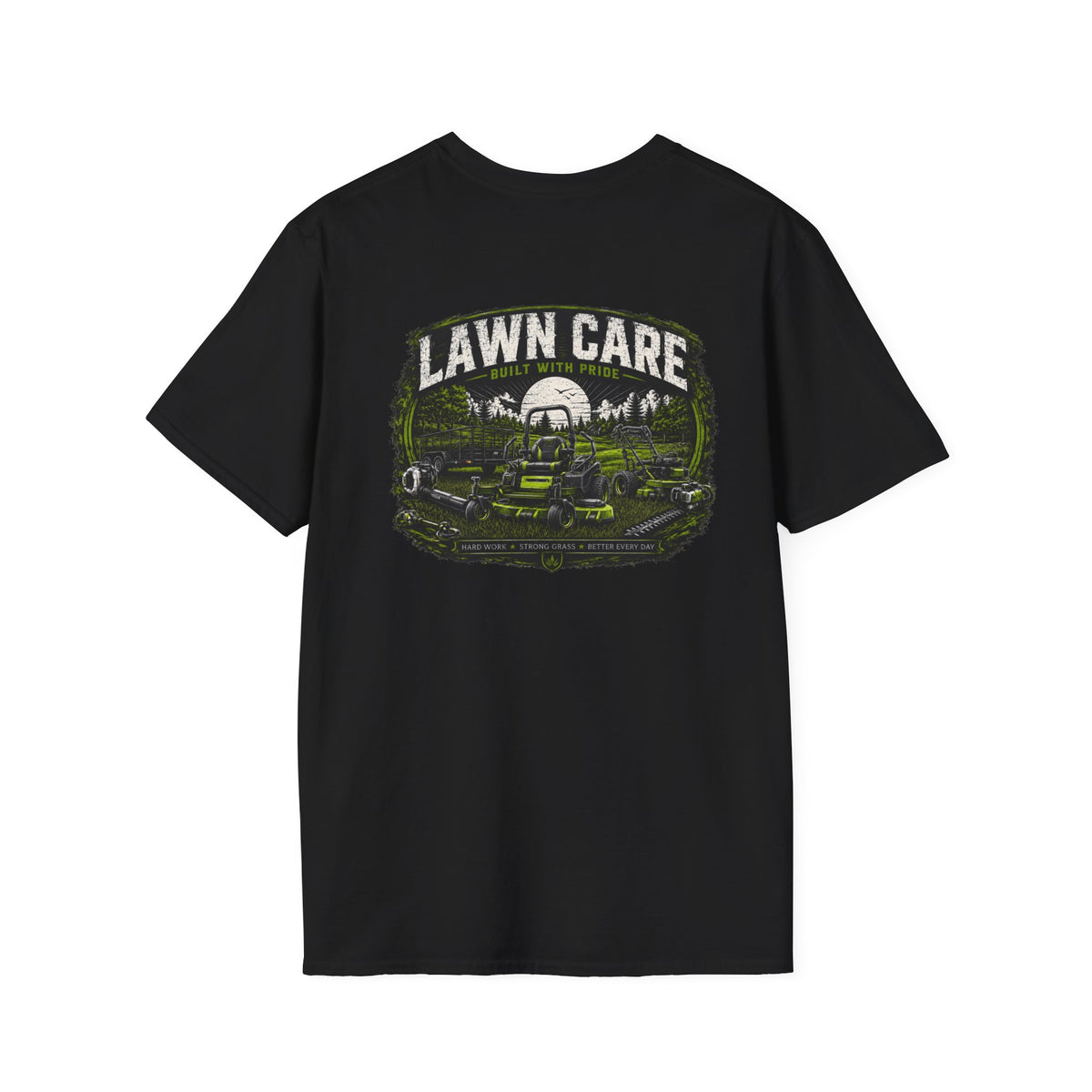 Lawn Care Built with Pride Tshirt