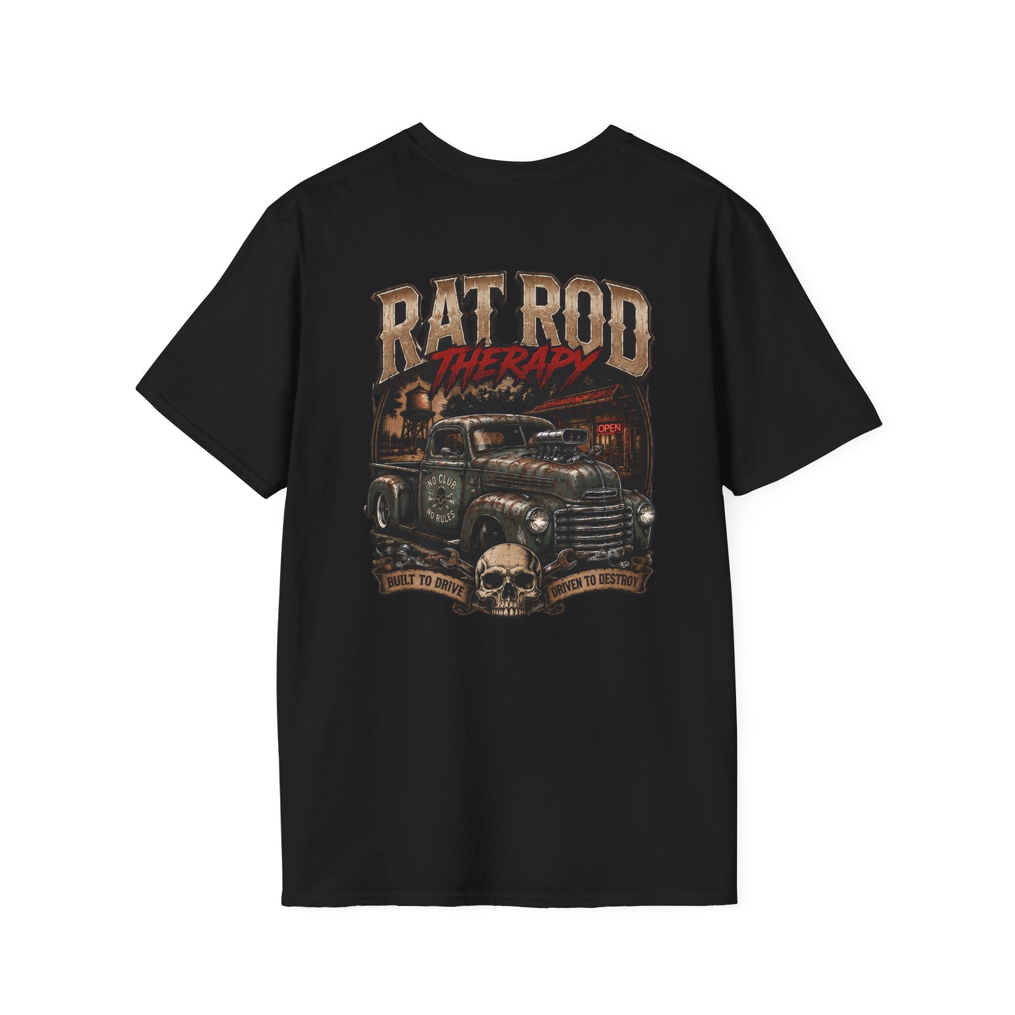 Rat Rod Therapy T-Shirt