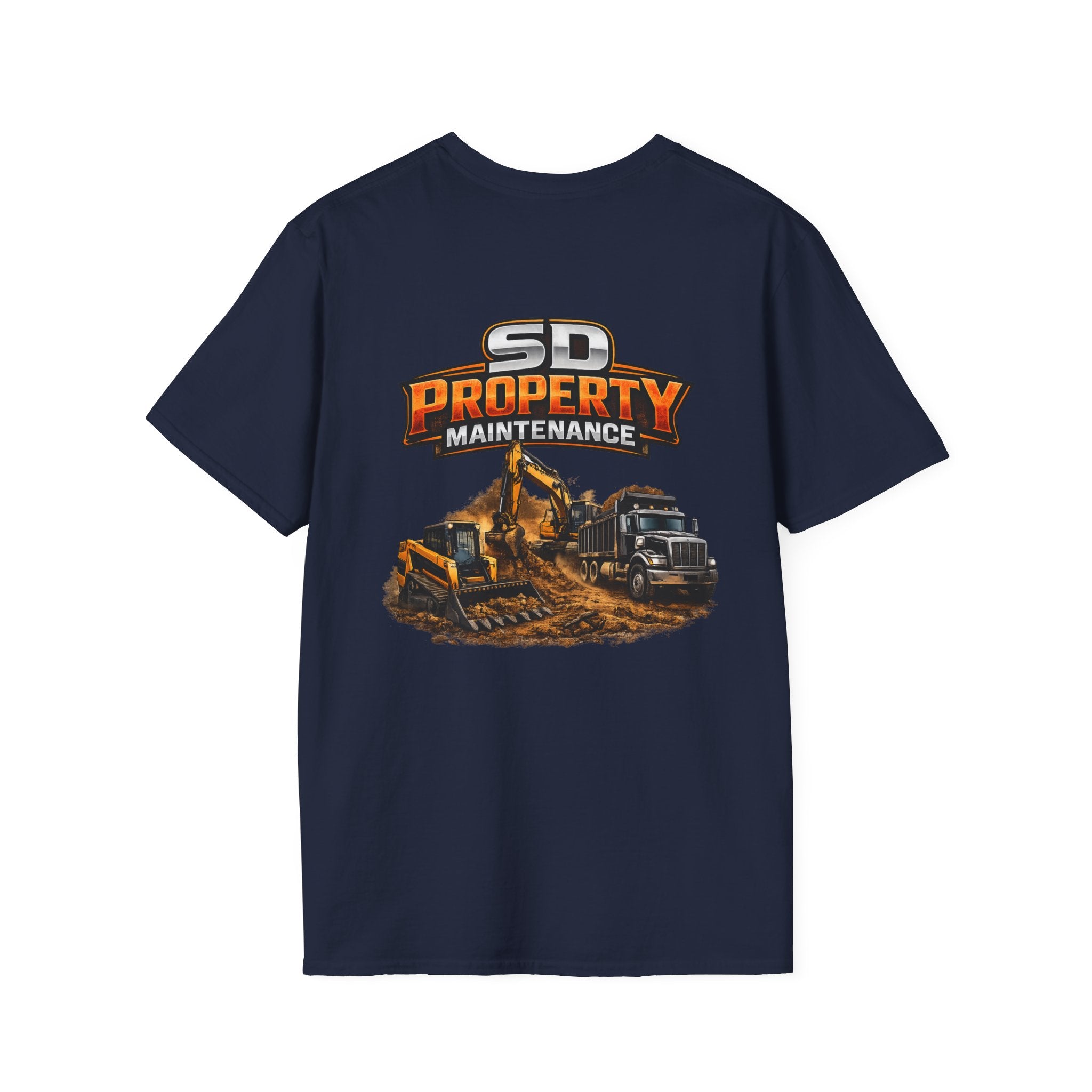 SD Property Maintenance Shirt Skid Steer Dump Truck Excavator