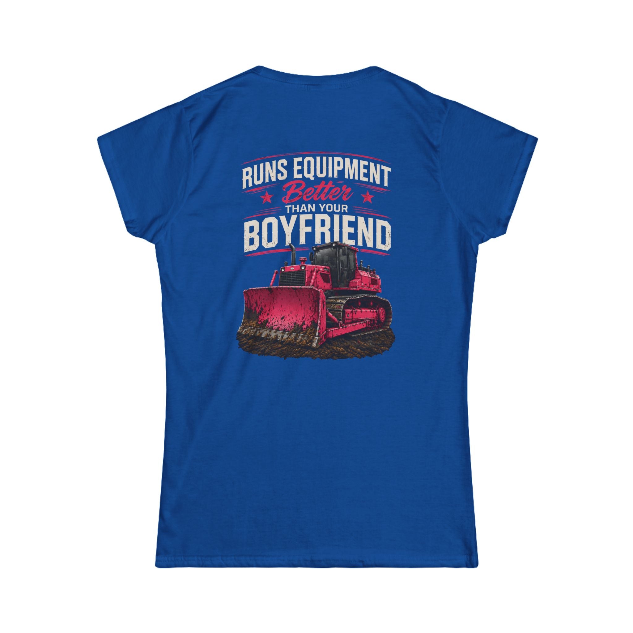 Run Equipment Better Than Your Boyfriend Women's Softstyle Tee