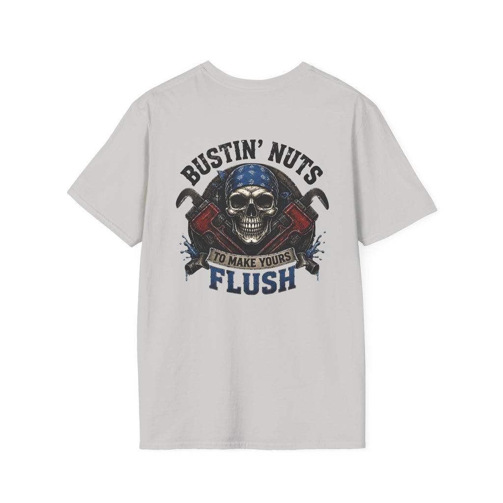 Bustin Nuts Plumbing T-Shirt
