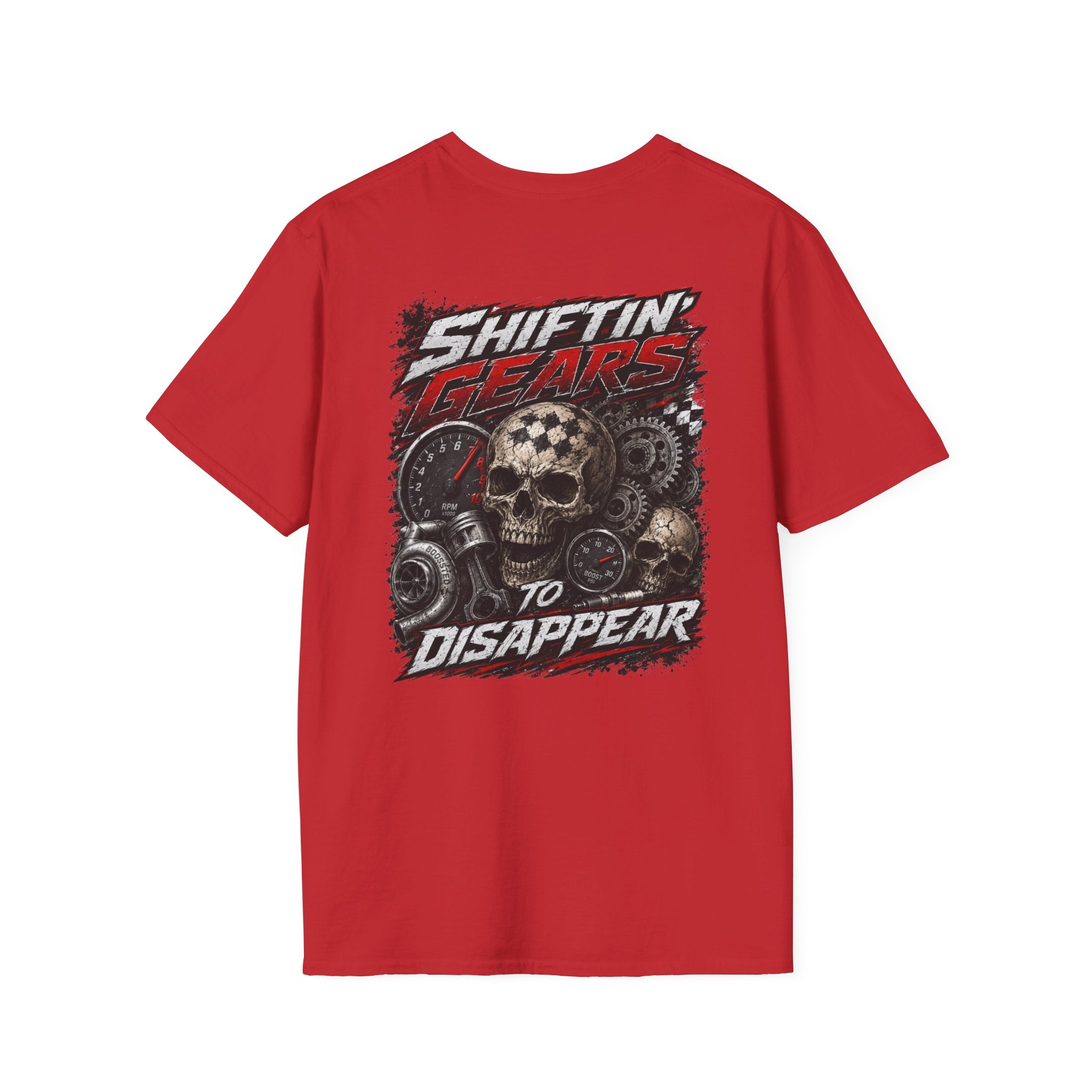 Shifting Gears to Disappear Racing T-Shirt