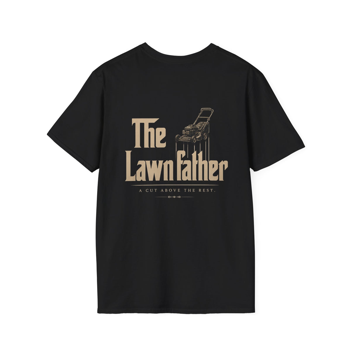 The Lawnfather Funny Mowing Tshirt
