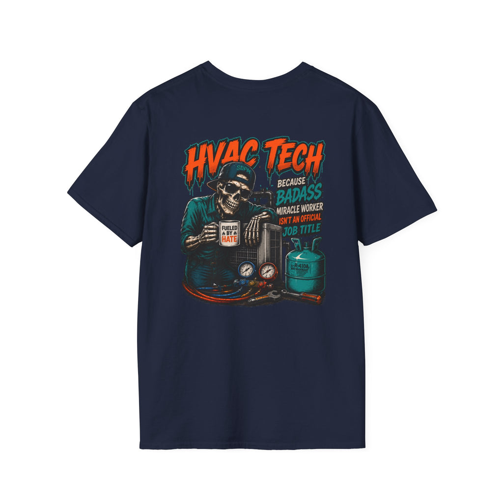HVAC Badass Tech TShirt