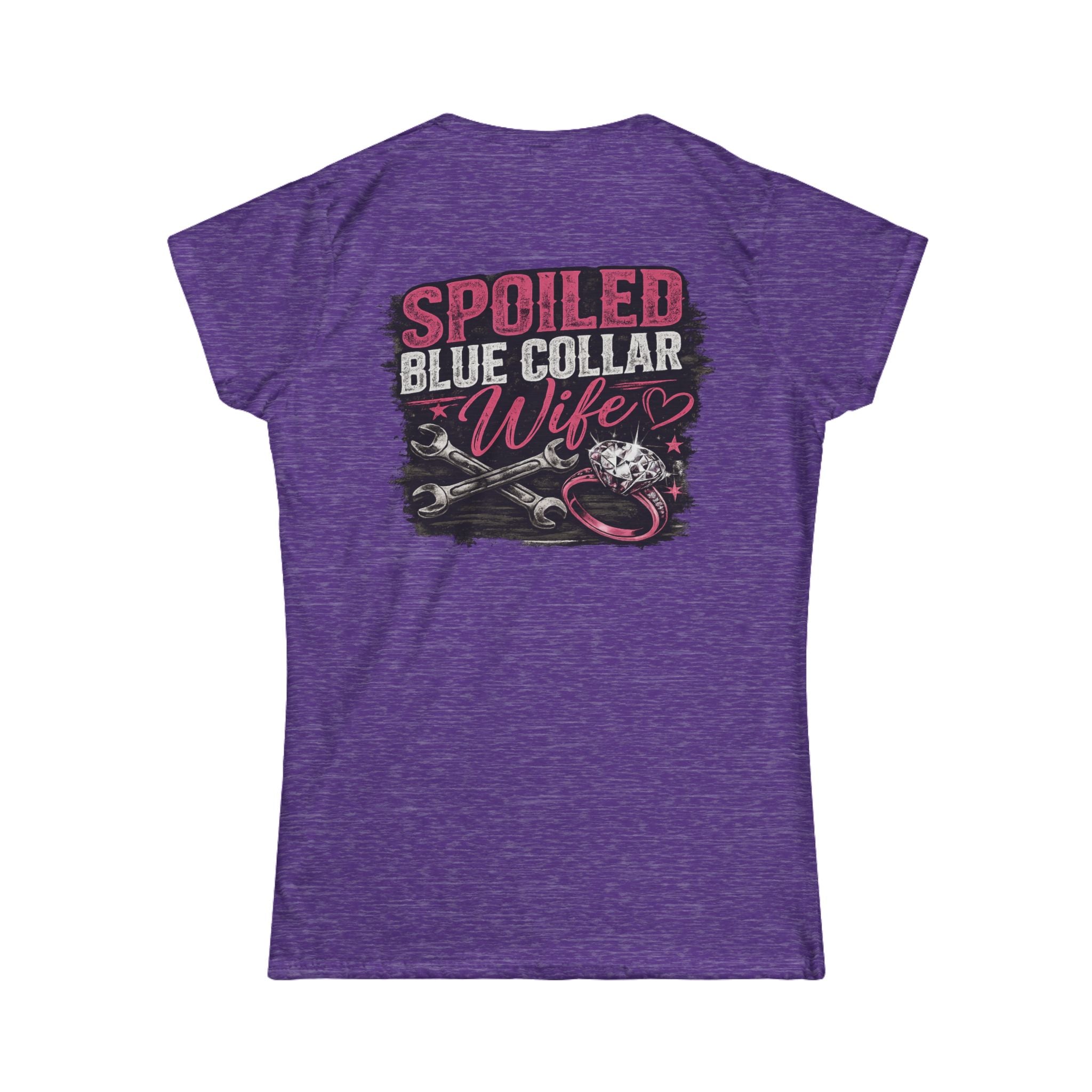 Spoiled Blue Collar Wife Softstyle Tee