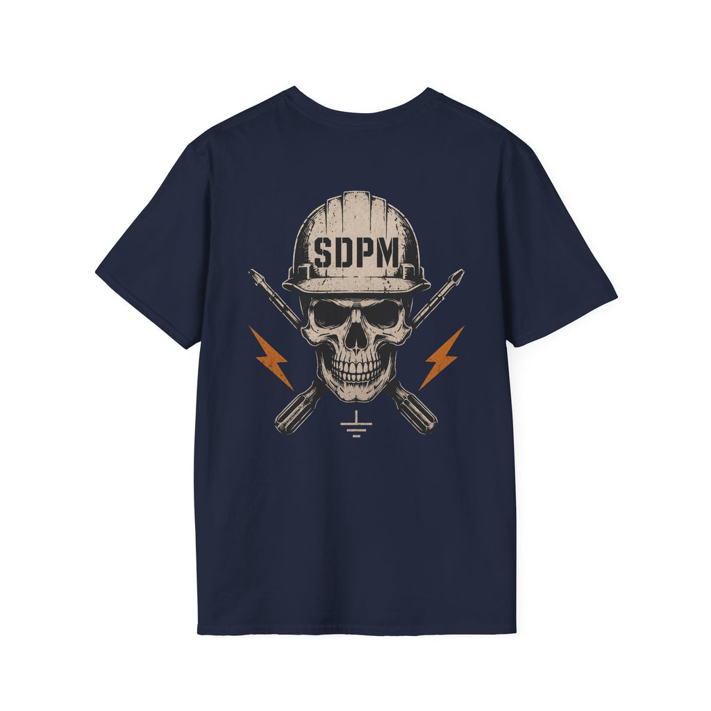 Electrician Skull T-Shirt