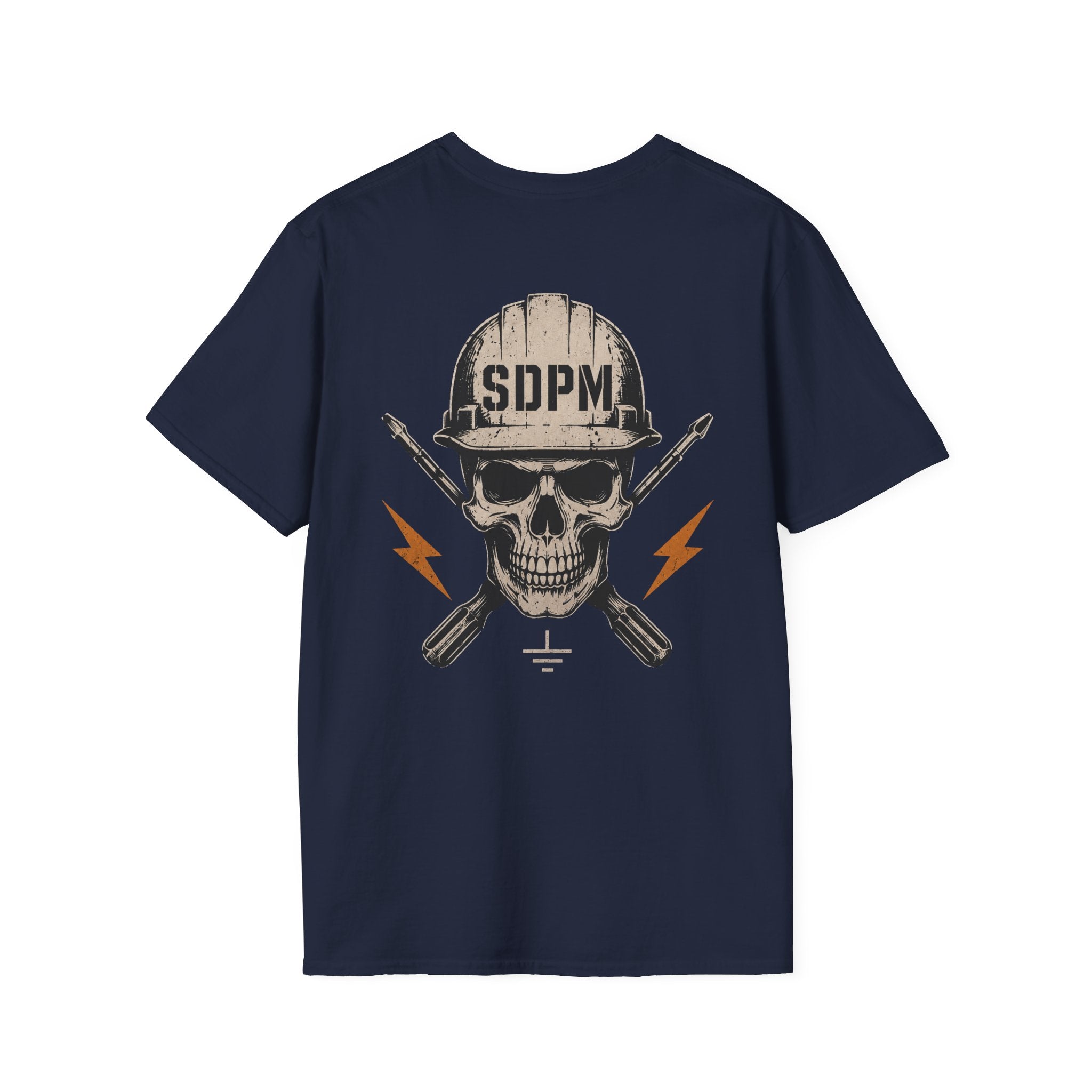 Electrician Skull T-Shirt