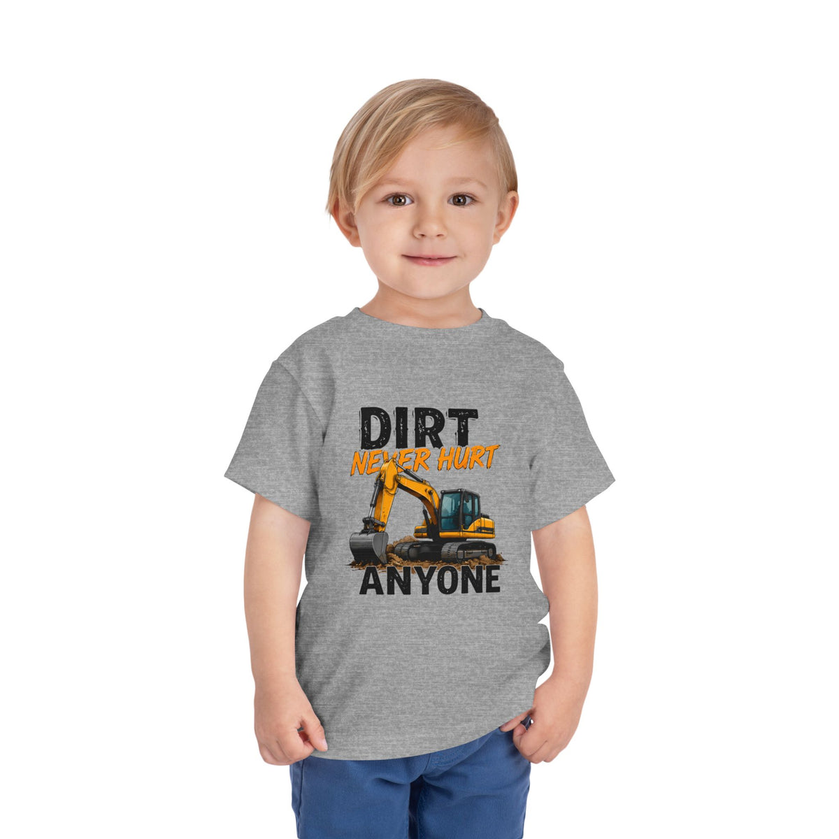 Dirt Never Hurt Toddler Tee