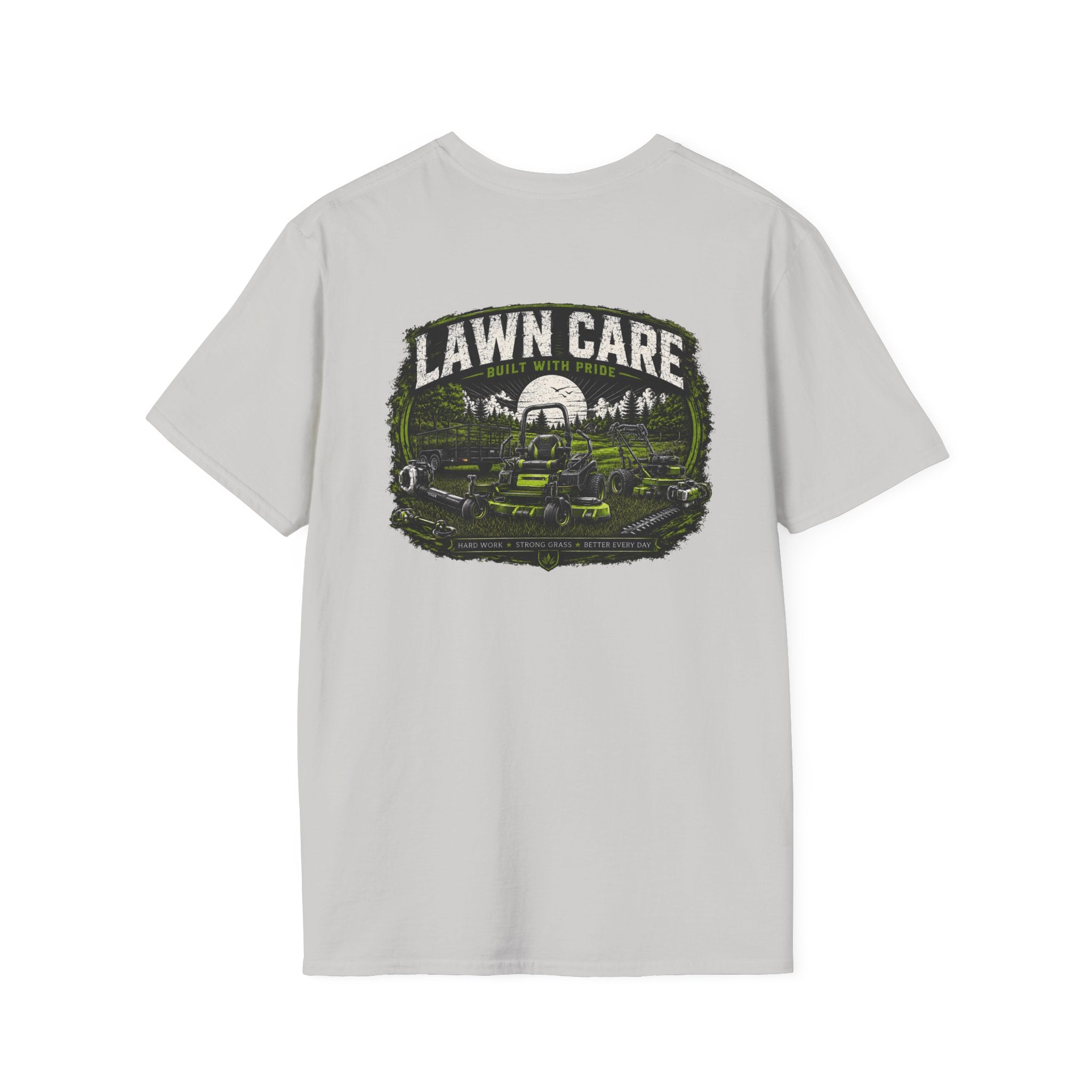 Lawn Care Built with Pride Tshirt