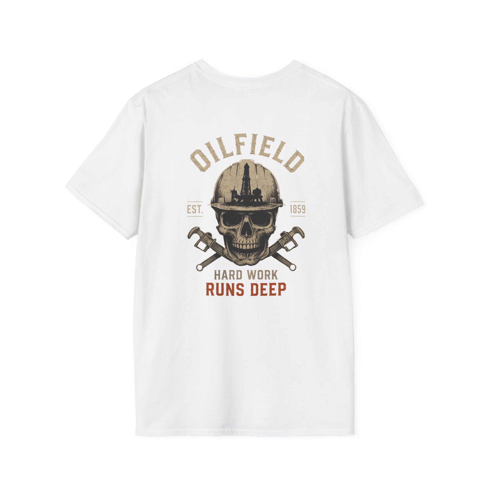 Oilfield Hard Work Runs Deep T-Shirt