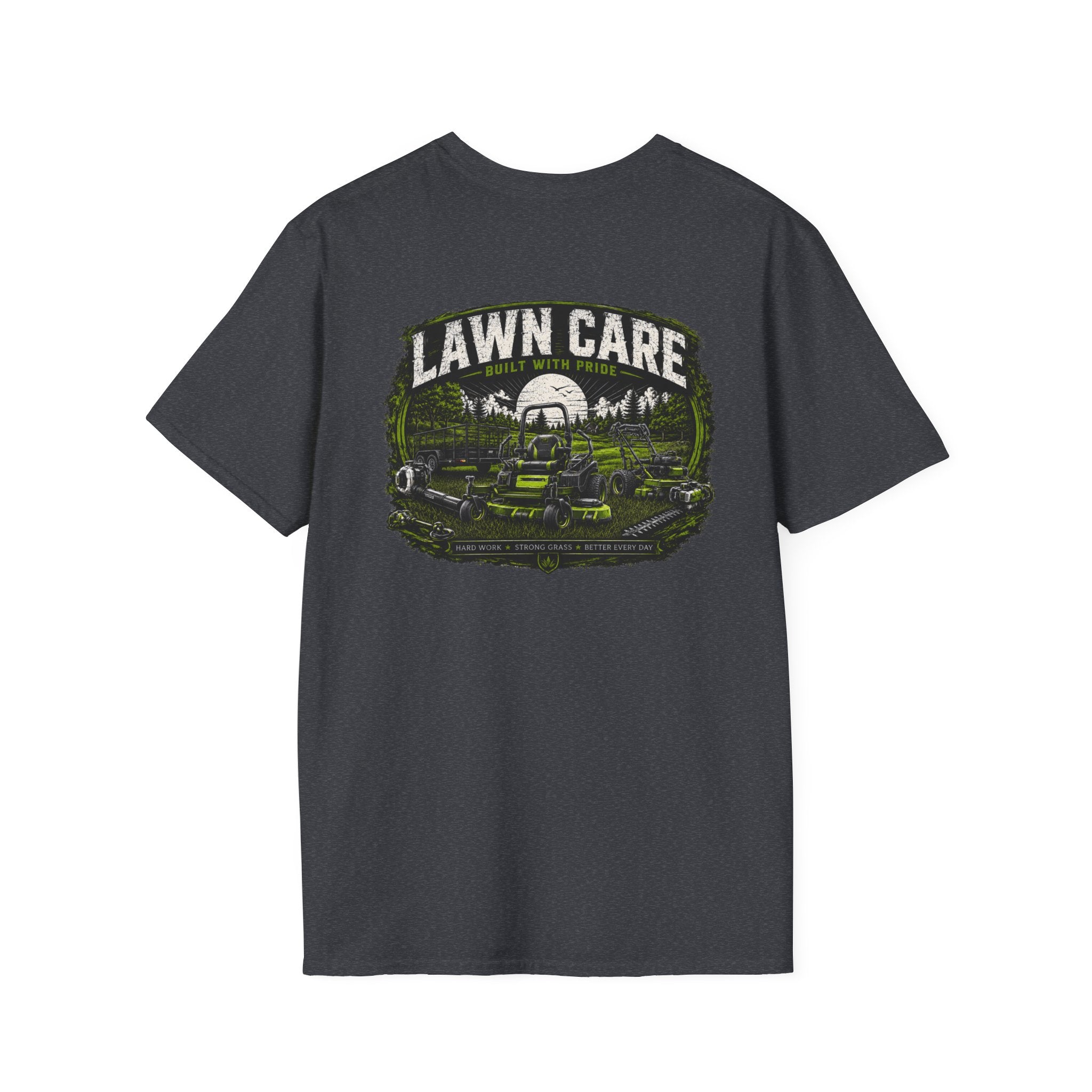 Lawn Care Built with Pride Tshirt