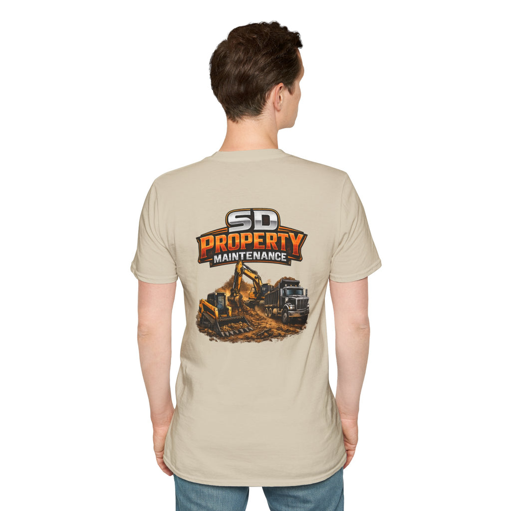 SD Property Maintenance Shirt Skid Steer Dump Truck Excavator