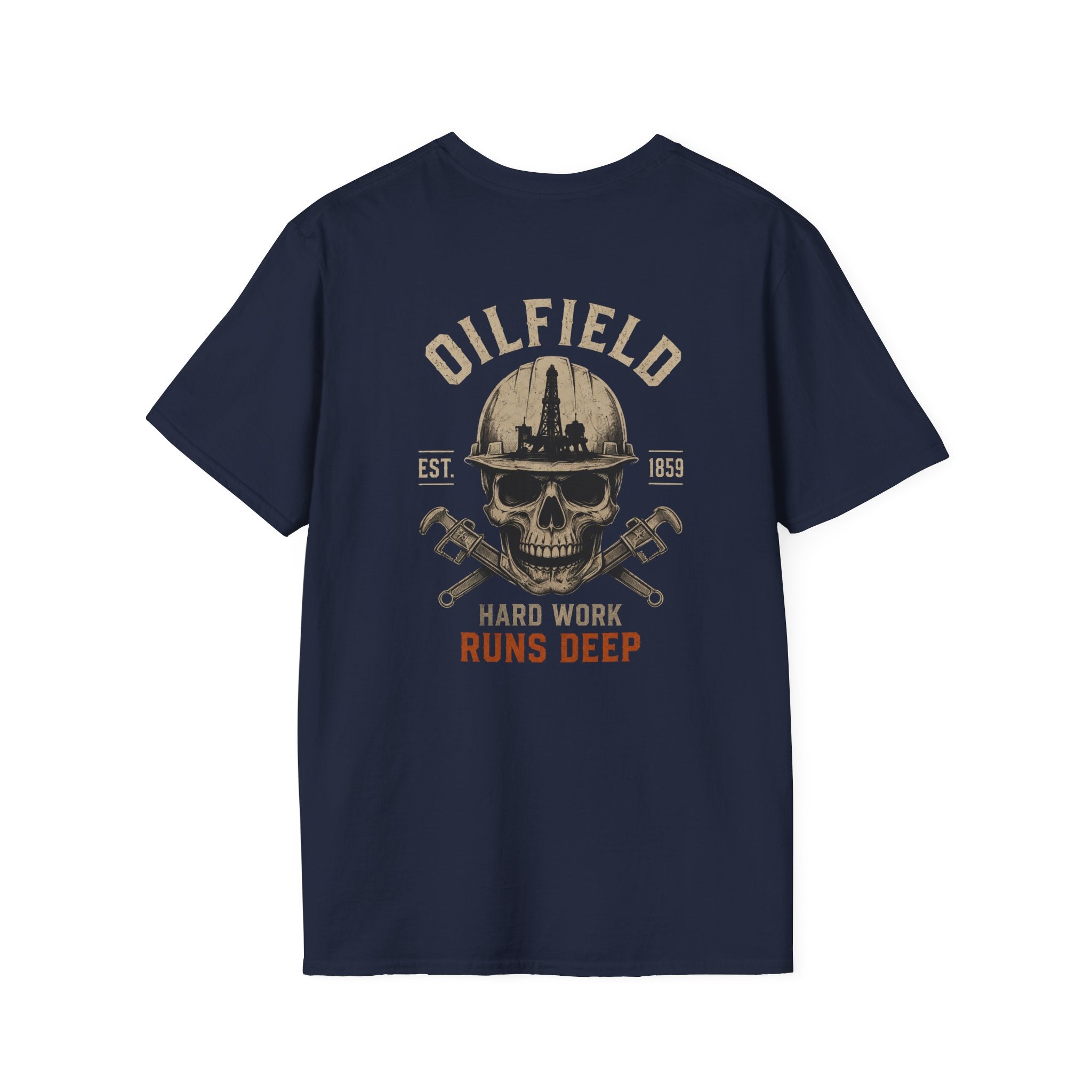 Oilfield Hard Work Runs Deep T-Shirt