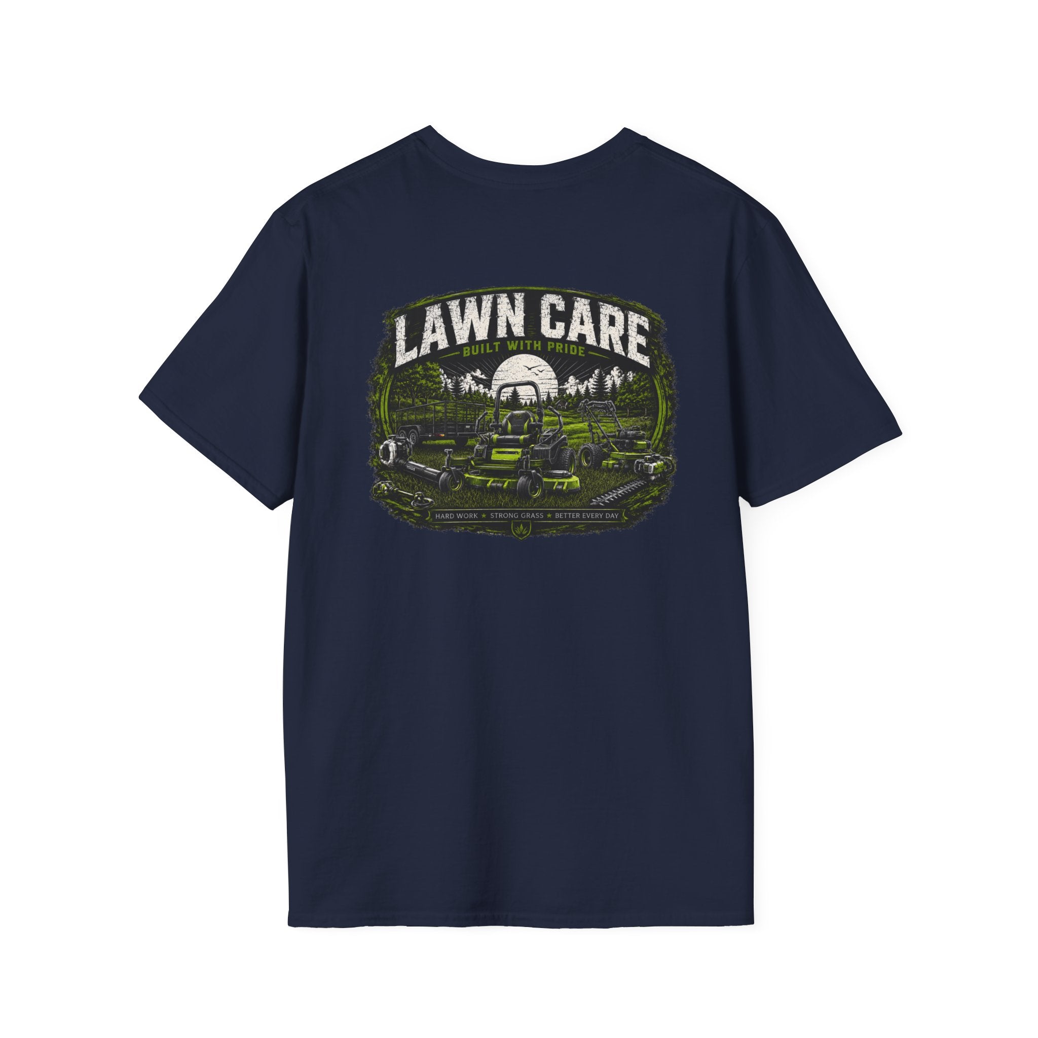 Lawn Care Built with Pride Tshirt