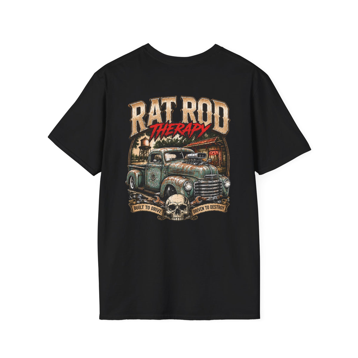 Rat Rod Therapy T-Shirt