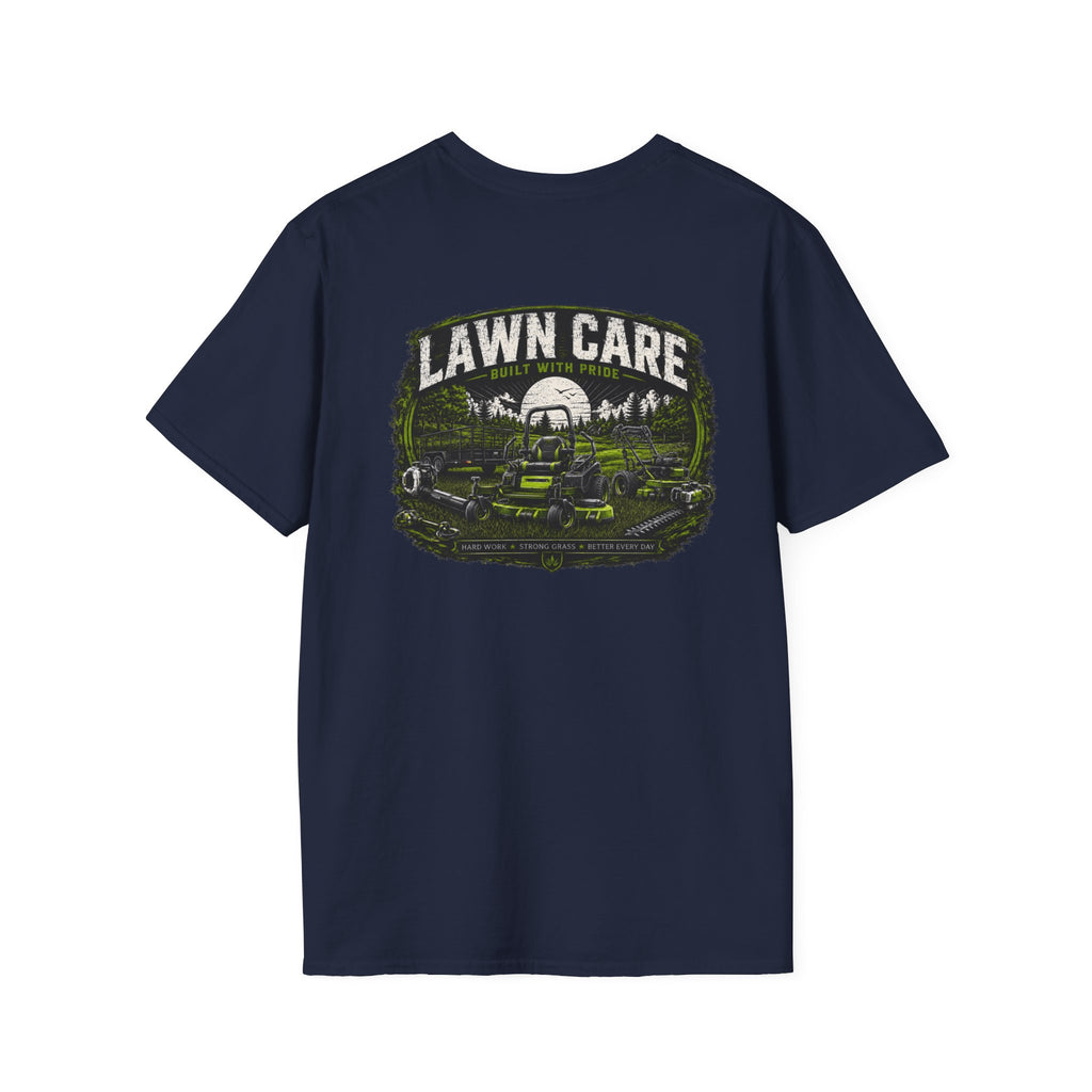 Lawn Care Built with Pride Tshirt