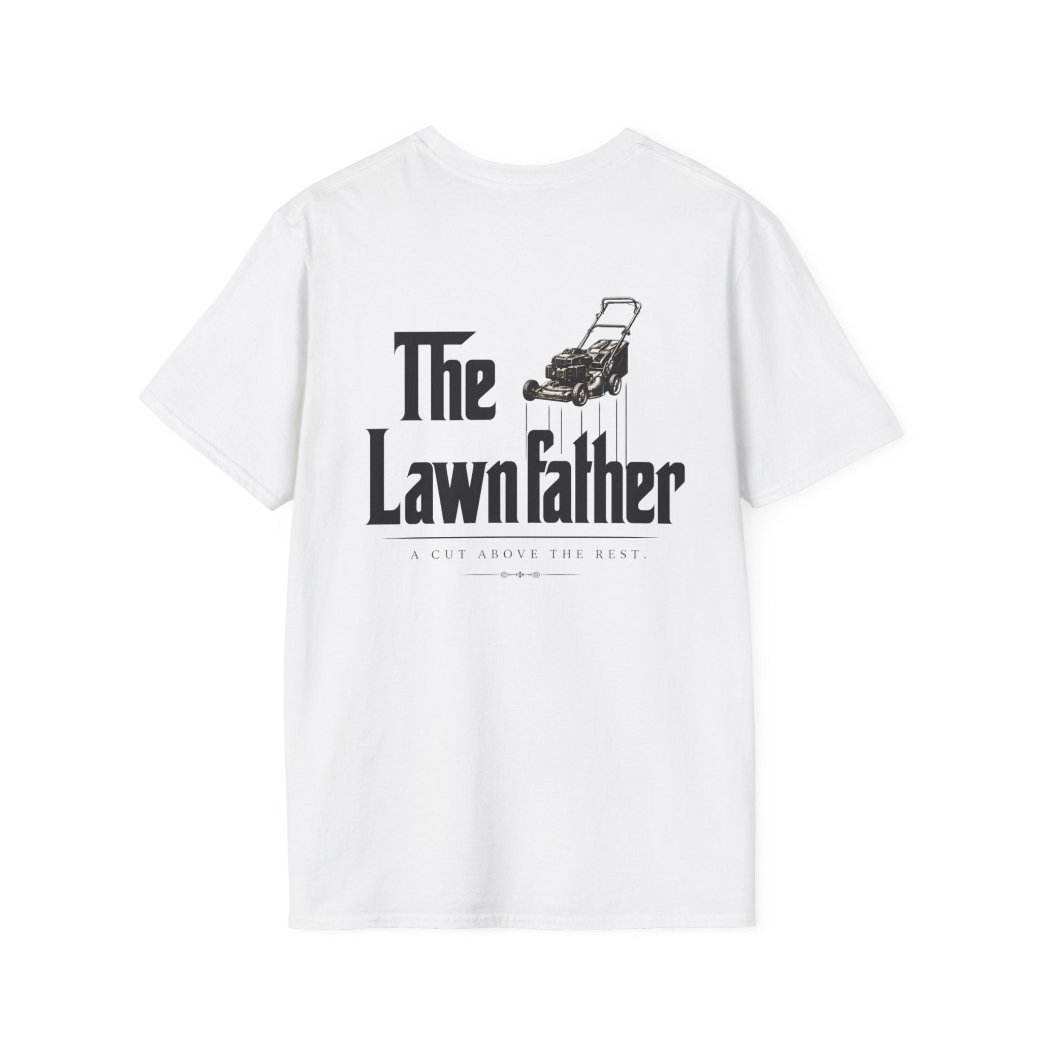 The Lawnfather Funny Mowing Tshirt