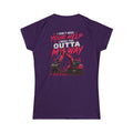 Get Outta My Way Women's Softstyle Tee