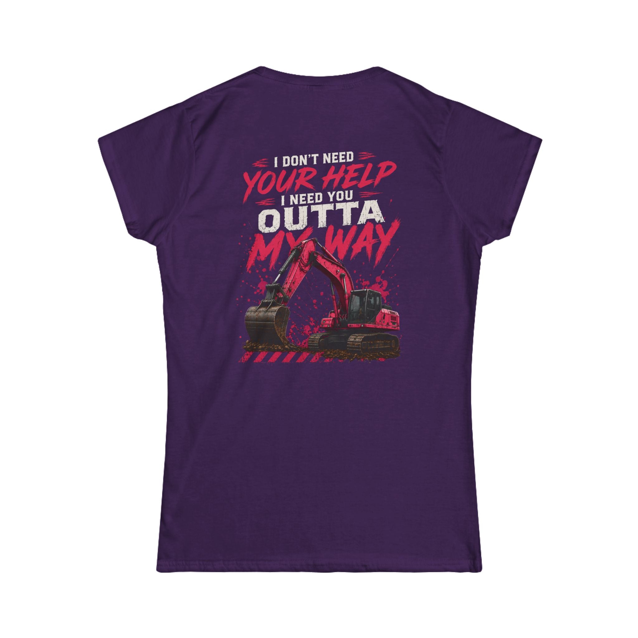 Get Outta My Way Women's Softstyle Tee