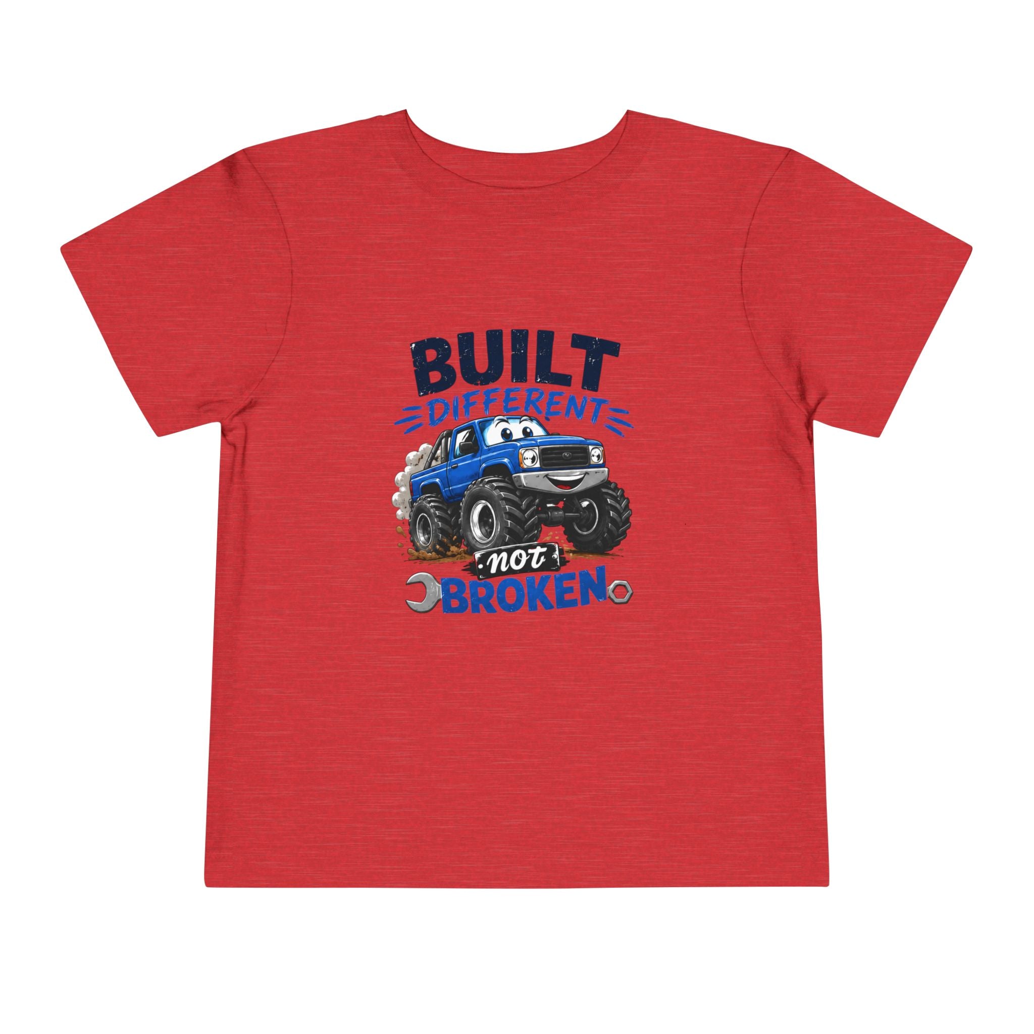 Toddler Tee Built Different Not Broken