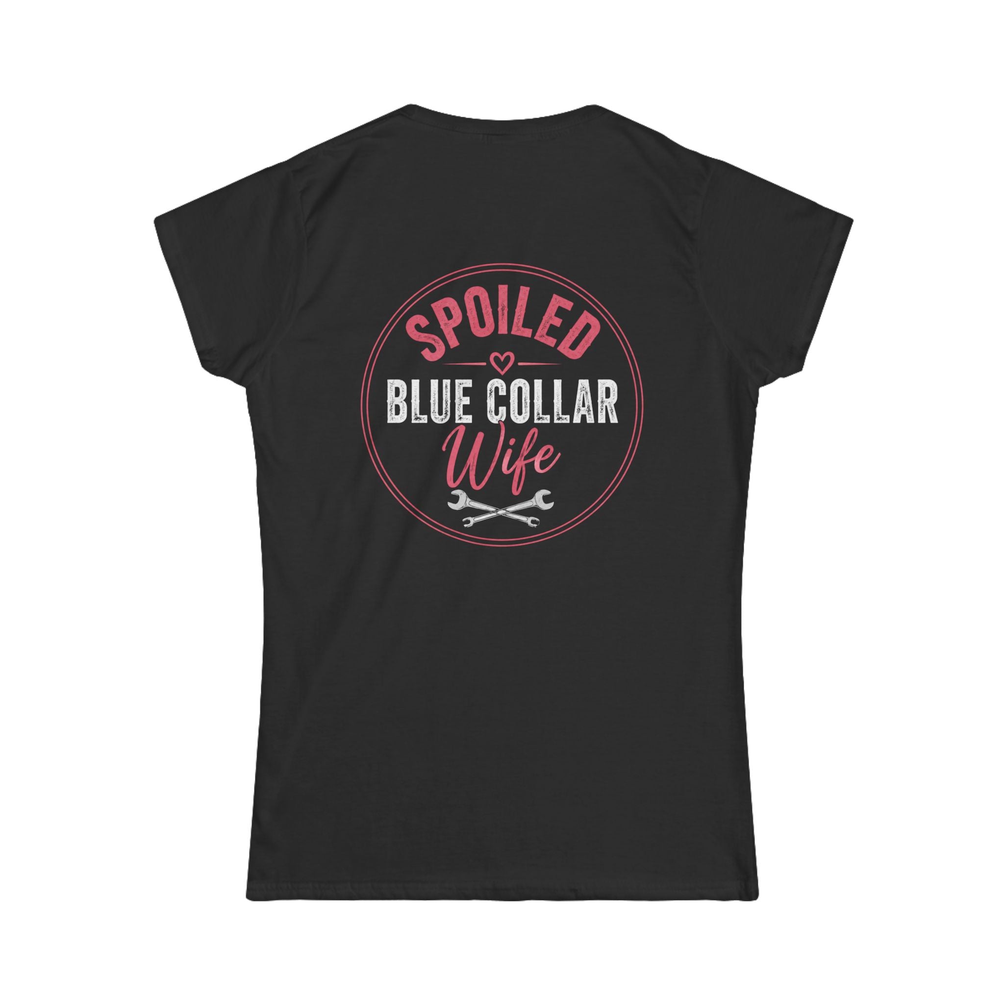 Spoiled Blue Collar Wife Women's Softstyle Tee