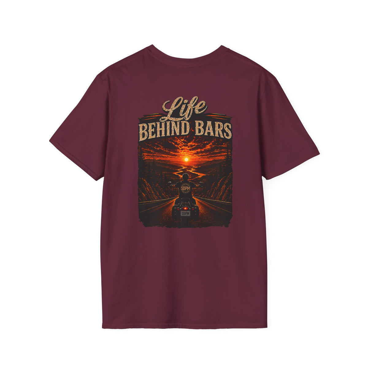 Life Behind Bars Motorcycle T-Shirt