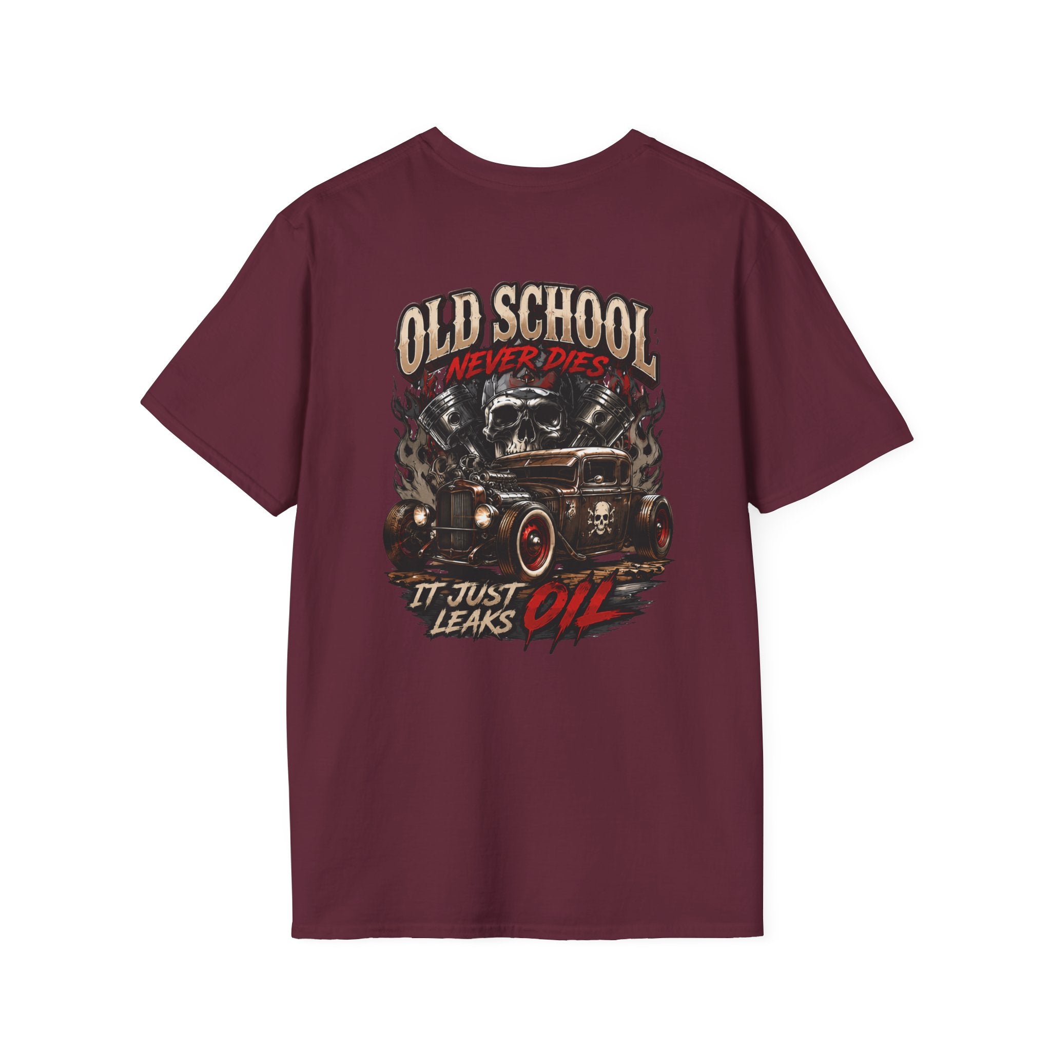 Old School Rat Rod Never Dies T-Shirt