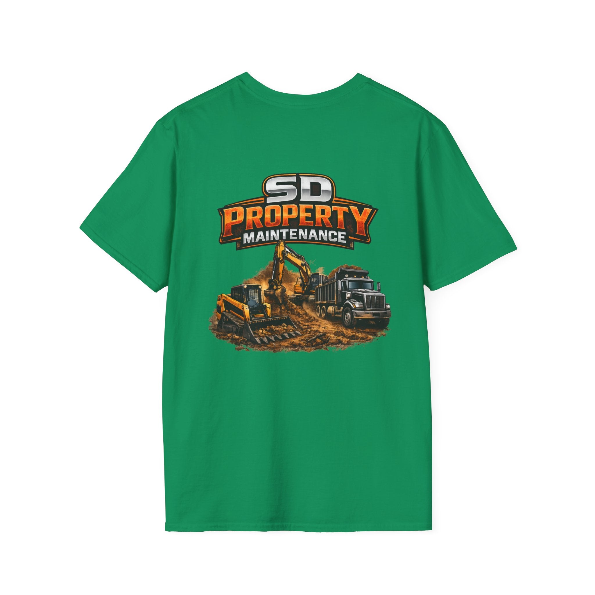 SD Property Maintenance Shirt Skid Steer Dump Truck Excavator