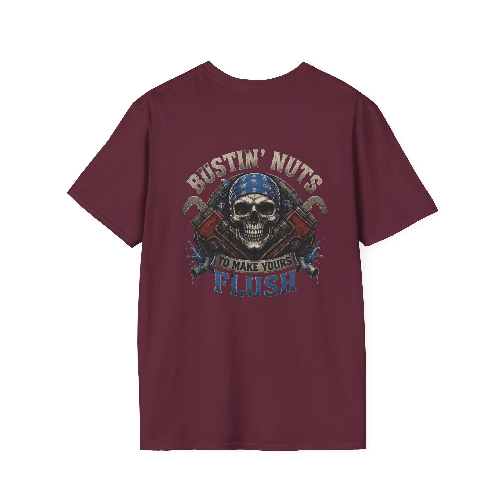 Bustin Nuts Plumbing T-Shirt