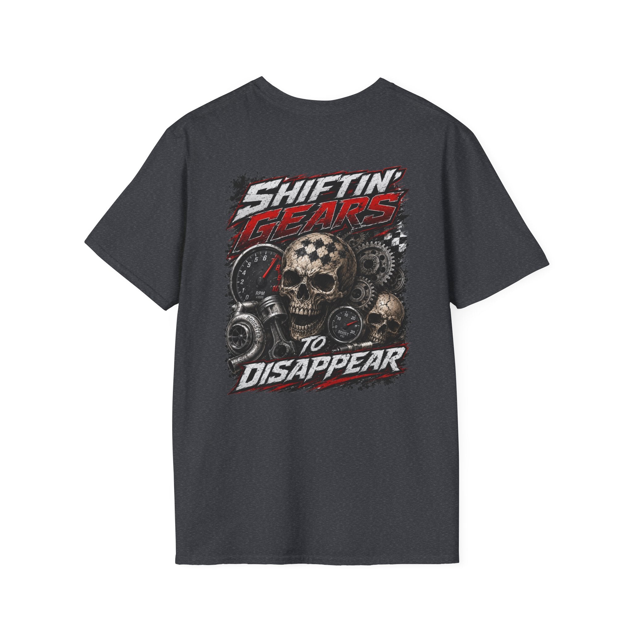 Shifting Gears to Disappear Racing T-Shirt