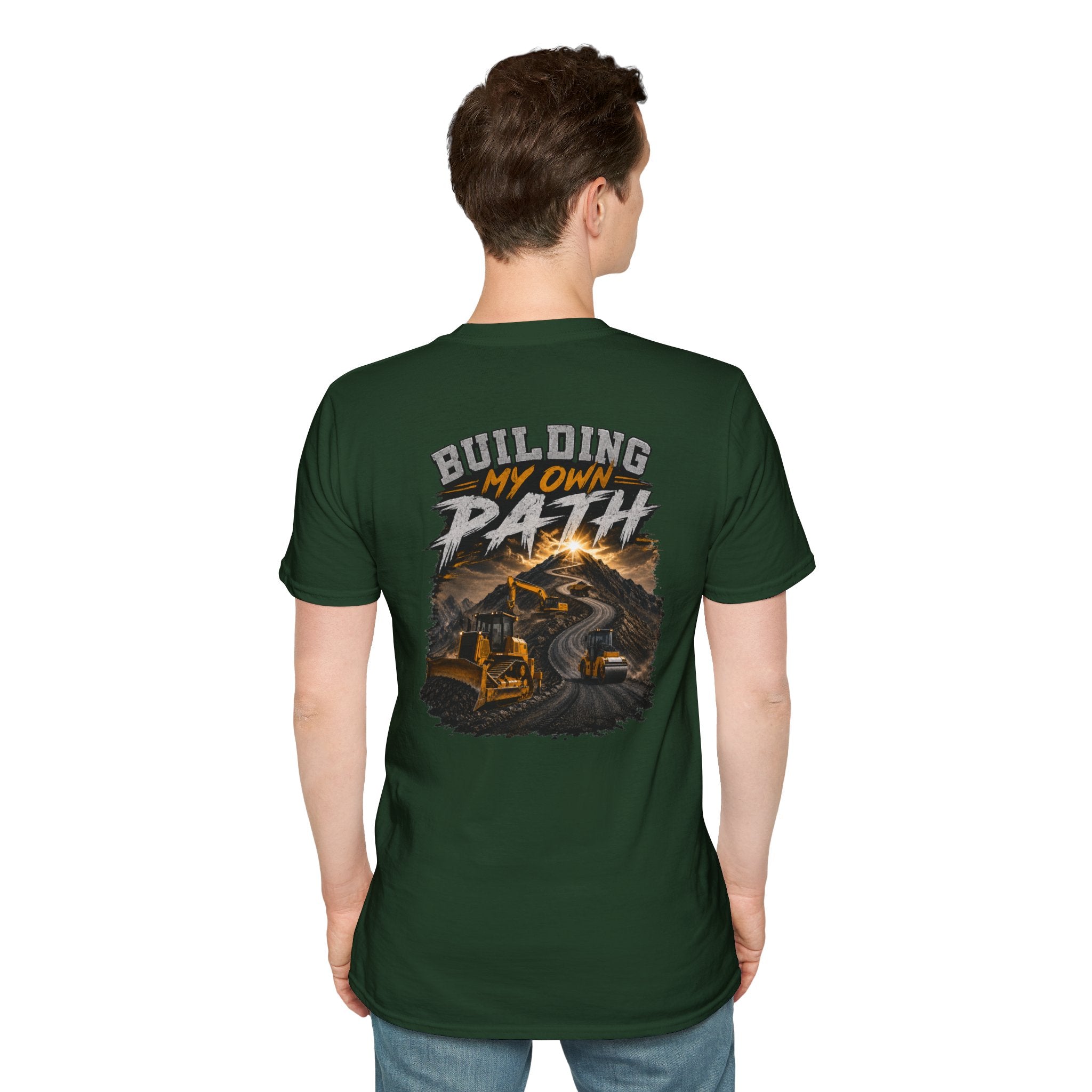 Building My Own Path Construction T-Shirt