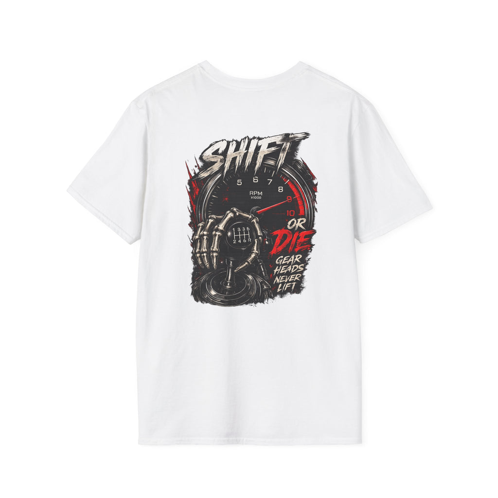 Shift or Die Gearhead Racing T-Shirt