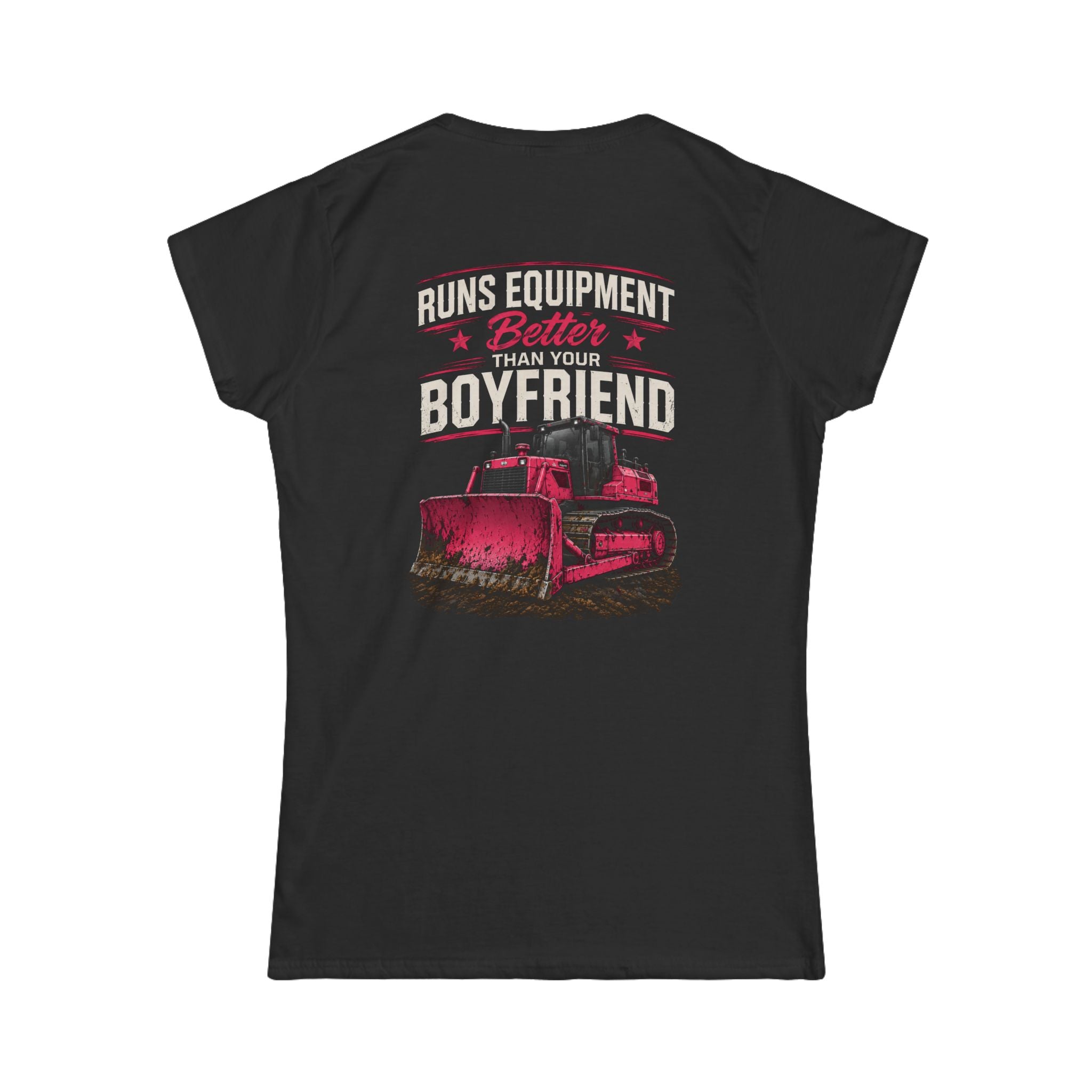 Run Equipment Better Than Your Boyfriend Women's Softstyle Tee